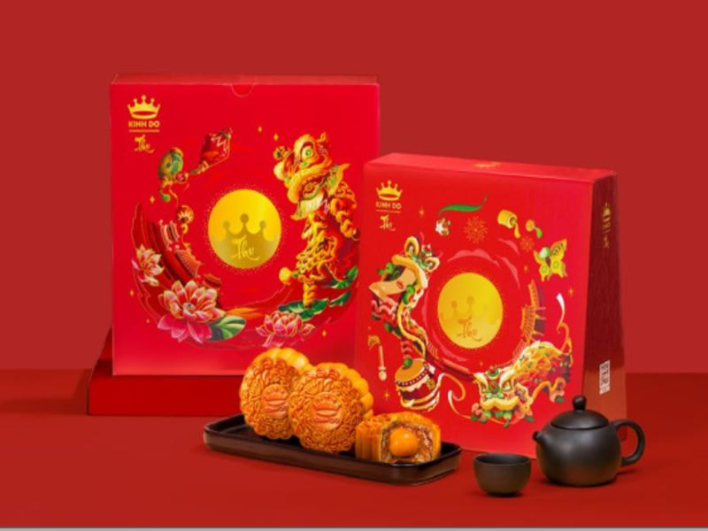 Điều gì làm nên dấu ấn của những mẫu hộp bánh trung thu Kinh Đô?