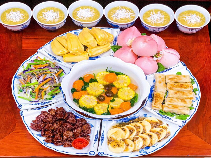 Các món ăn chay ngày Tết