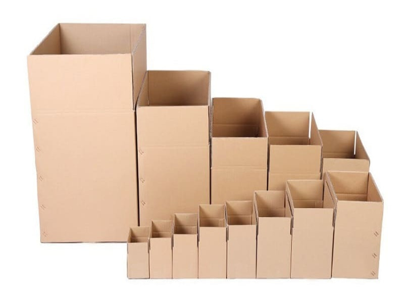 Kích thước phổ biến của các loại thùng giấy carton