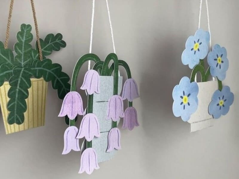 Treo trang trí - Mẫu hộp handmade được mọi người ưa chuộng