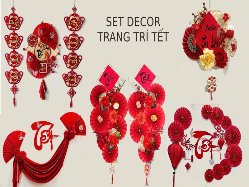 20 ý tưởng trang trí Tết cho phòng khách ấn tượng, độc đáo