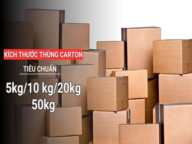 Công thức tính diện tích thùng carton