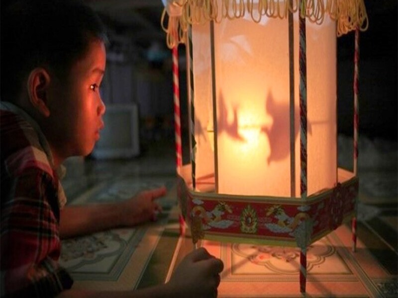 Lồng đèn Trung thu kéo quân