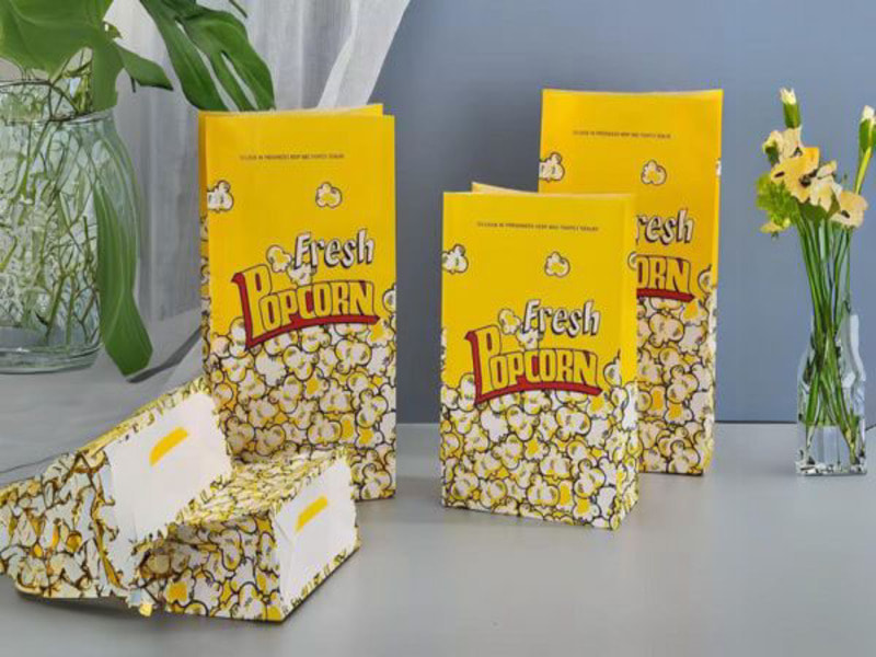 Chất liệu sản xuất hộp giấy đựng bắp rang bơ