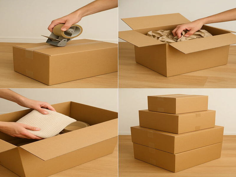 Hộp carton 30x15x10cm nắp đối 3 lớp 10 Sản phẩm hộp carton 30x15x10cm nắp đối 3 lớp