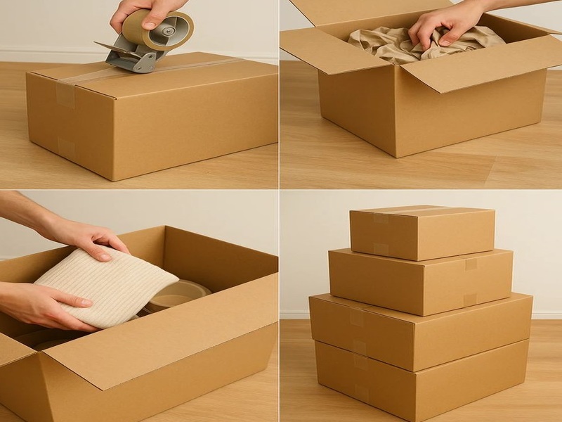 Ưu điểm của hộp carton 40x20x20cm nắp đối 3 lớp