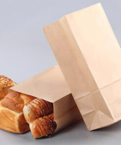 túi giấy đựng bánh mì, túi đựng bánh mì, túi giấy nâu, túi bánh mì
