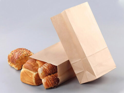 túi giấy đựng bánh mì, túi đựng bánh mì, túi giấy nâu, túi bánh mì