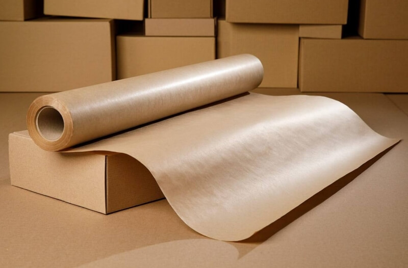 giấy kraft là gì, định lượng giấy kraft, các loại giấy kraft. 