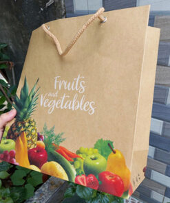 túi giấy đựng hoa quả, túi giấy đựng giỏ hoa quả, túi đựng hoa quả, túi giấy đựng trái cây, túi đựng trái cây