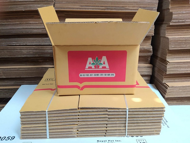 Thùng carton tại Thái Nguyên, hộp carton đồng hàng, giấy carton