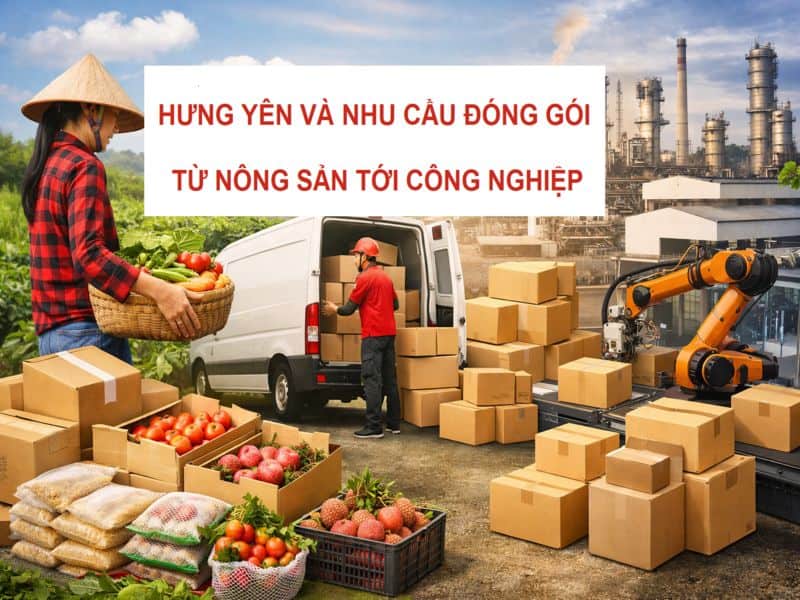 Hưng Yên và nhu cầu đóng gói từ nông sản tới công nghiệp
