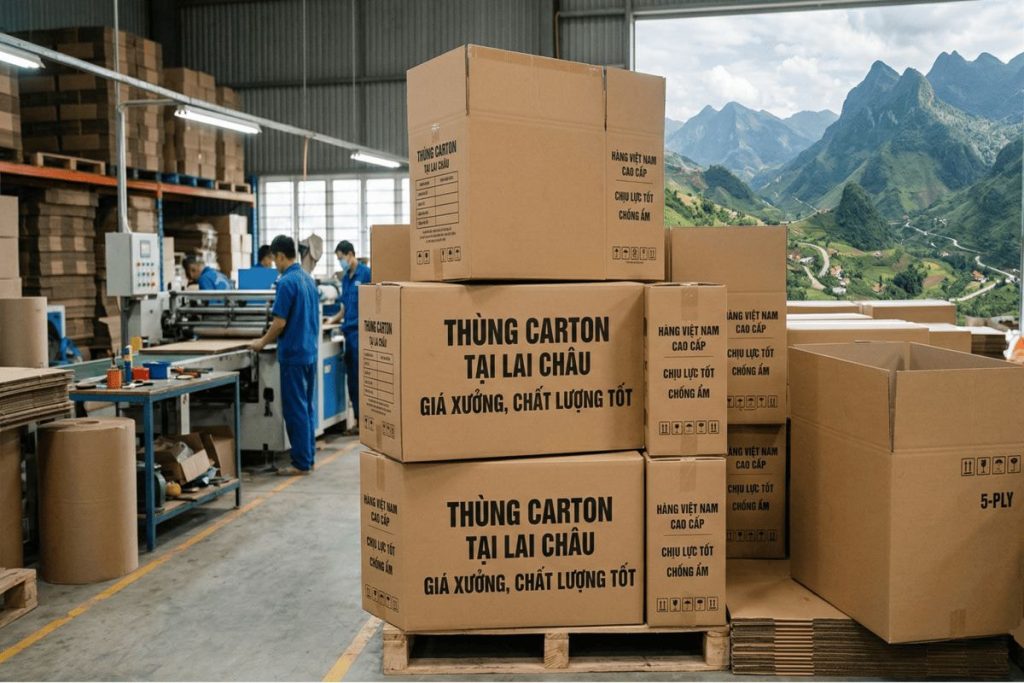 Thùng carton tại Lai Châu giá xưởng, chất lượng tốt 1 Thùng carton tại Lai Châu giá xưởng, chất lượng tốt