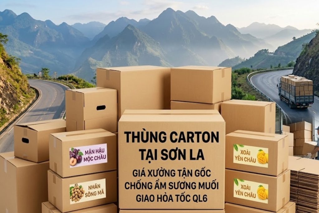 Thùng carton tại Sơn La