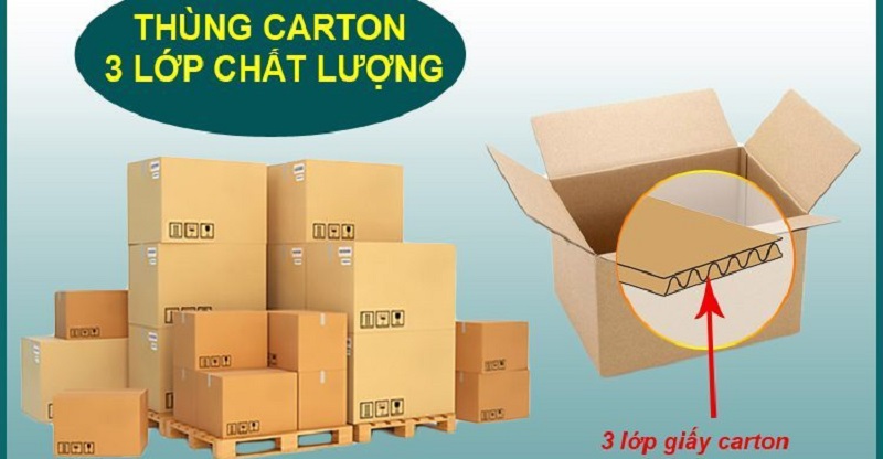 thùng carton tại Điện Biên, hộp carton, thùng caron ở Điện Biên, sản xuất thùng carton