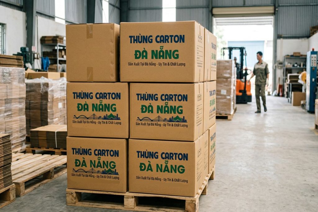 Địa chỉ mua thùng carton Đà Nẵng chất lượng, giá rẻ
