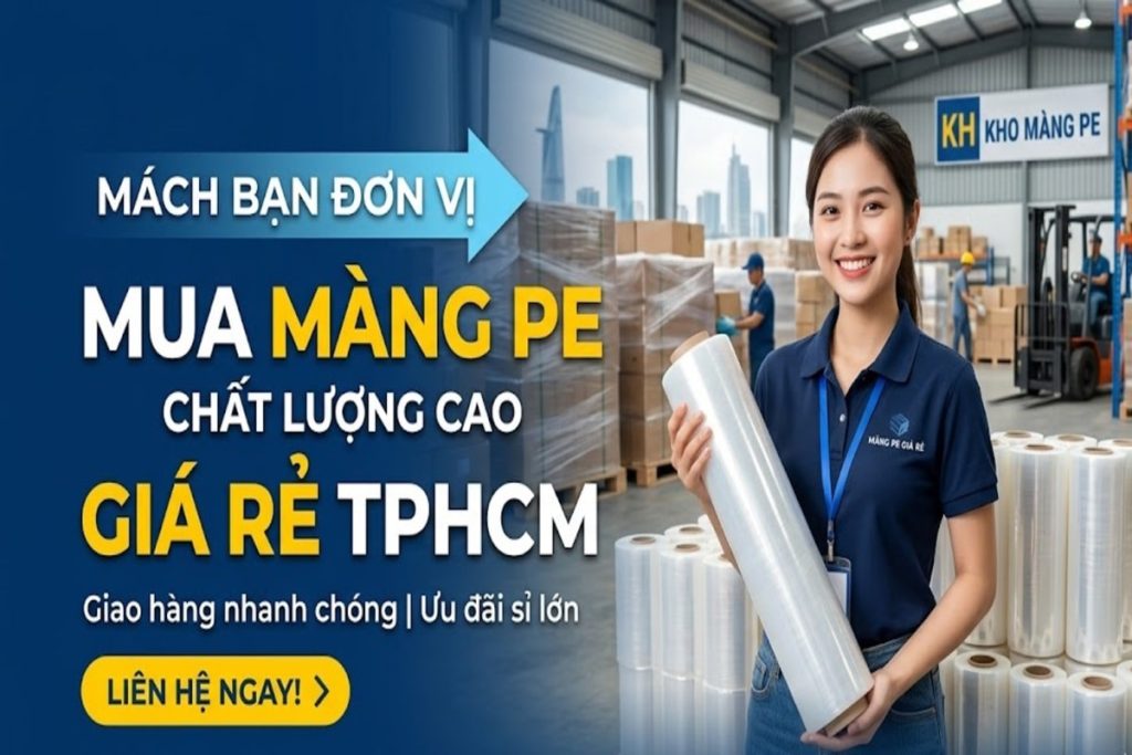 Mách bạn đơn vị mua màng PE giá rẻ TPHCM