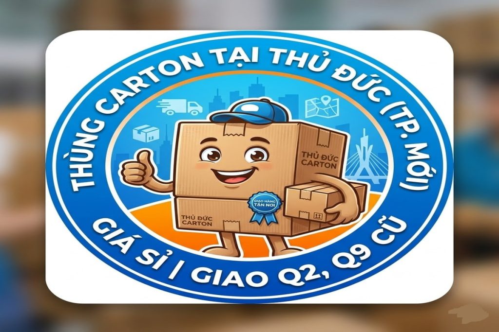 Thùng carton tại Thủ Đức (TP. Mới) giá sỉ