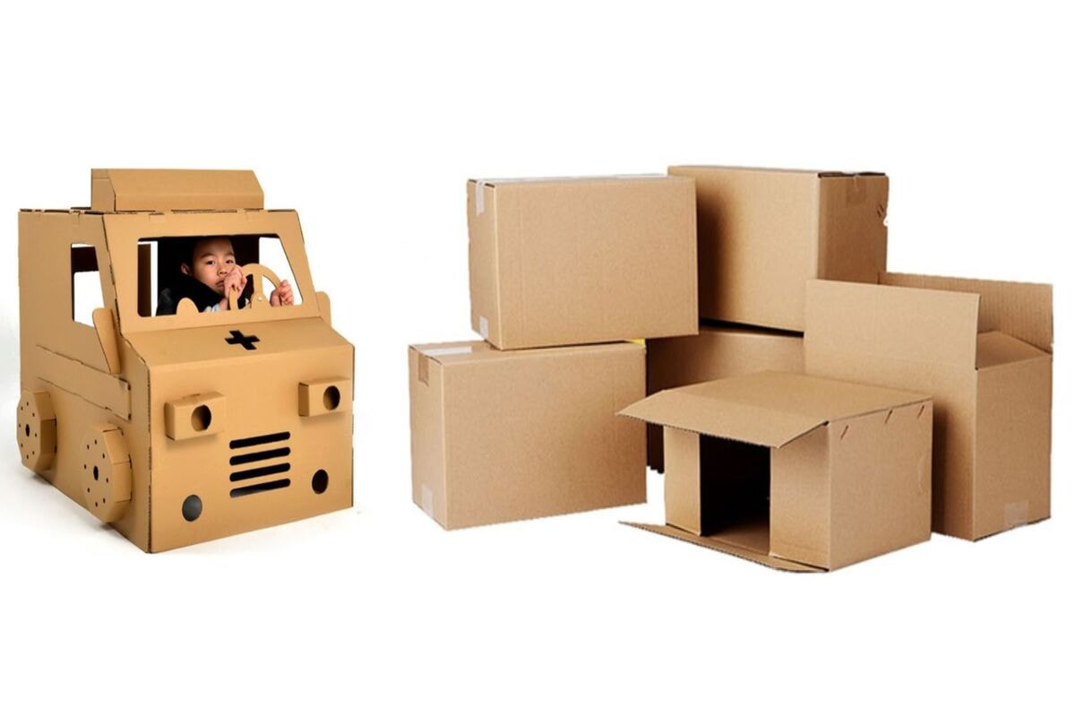 Làm ô tô từ thùng carton - Mẹo cực hay giúp bảo vệ môi trường