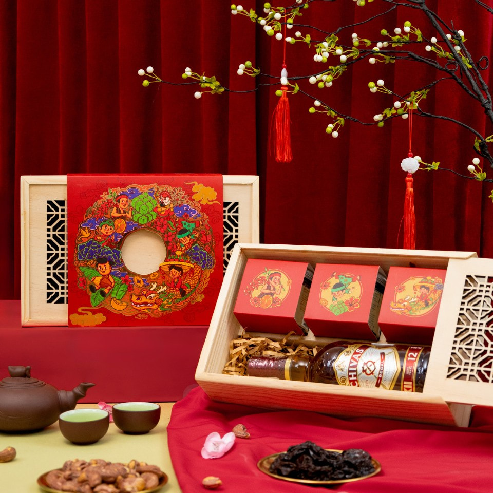 Bao bì giấy nâng tầm quà Tết: Một xu hướng trong nghệ thuật tặng quà