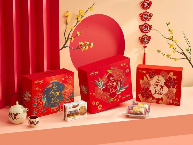 Thiết kế bao bì quà Tết - Nghệ thuật tạo dựng giá trị ngày Tết