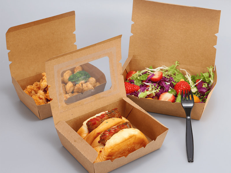 Bao bì đơn lớp đựng đồ ăn nhanh