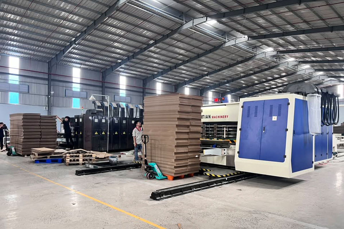 Quy trình sản xuất bao bì giấy