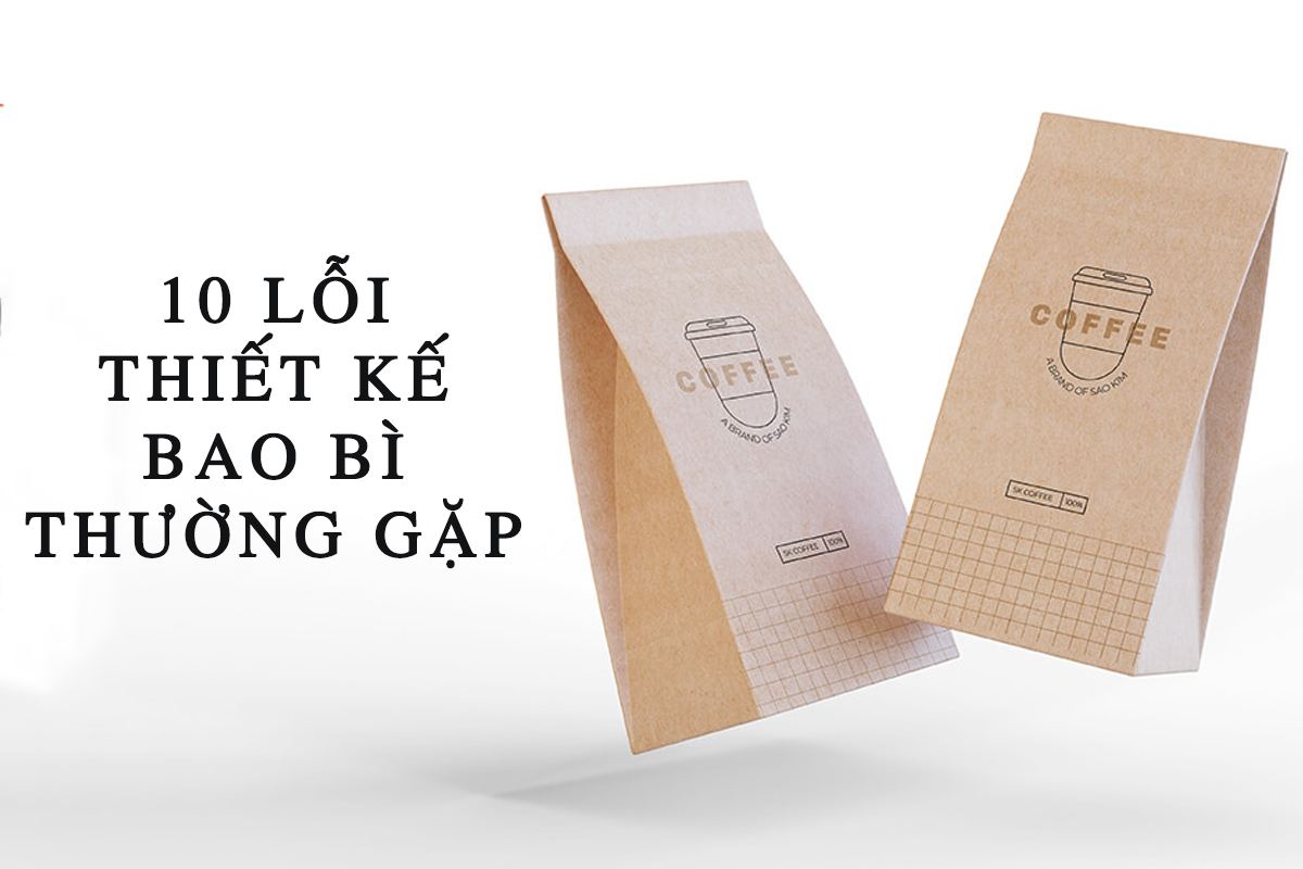10 lỗi thiết kế bao bì thường gặp