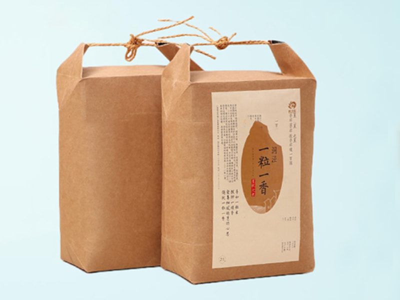 Bao bì gạo bằng túi giấy