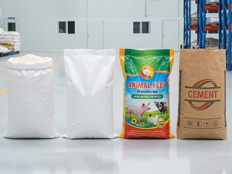 Các loại bao bì PP dệt phổ biến