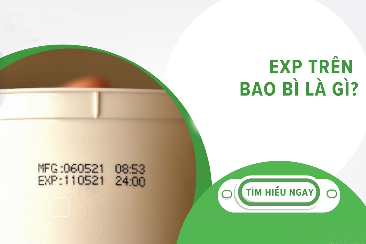 EXP trên bao bì là gì
