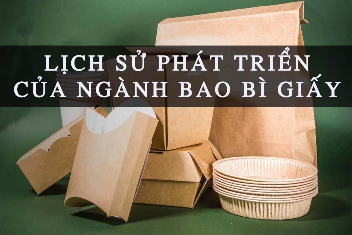 Lịch sử phát triển của ngành bao bì giấy