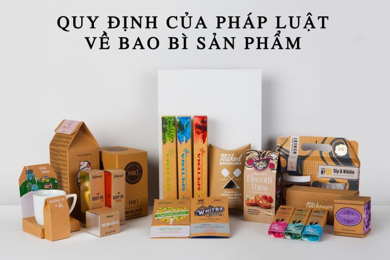 Quy định của pháp luật về bao bì sản phẩm