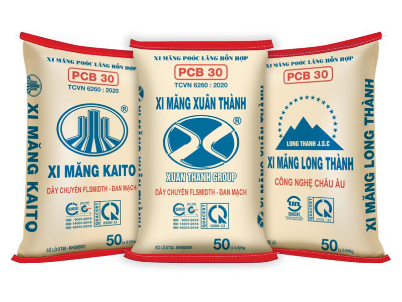 Quy trình sản xuất bao bì xi măng