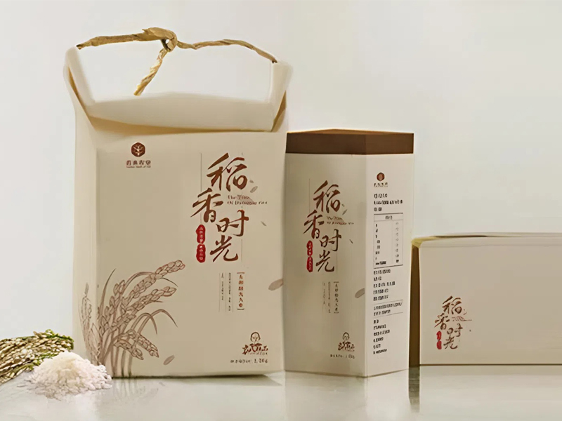 Ứng dụng thực tế của bao bì gạo bằng giấy