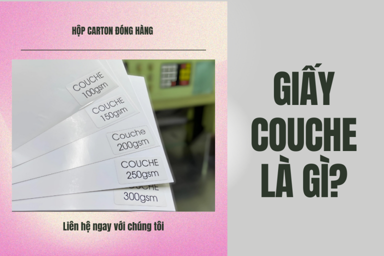 Giấy couche là gì