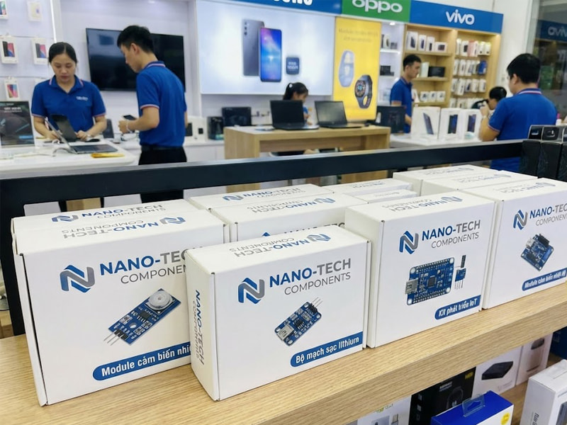Hộp đựng linh kiện của Nano Tech Components