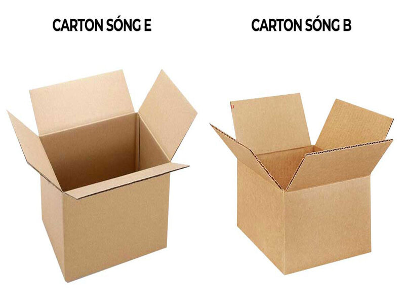Nên chọn carton sóng E hay sóng B?
