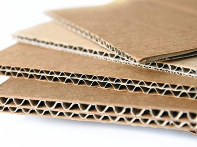 Phôi carton 5 lớp là tấm carton 5 lớp