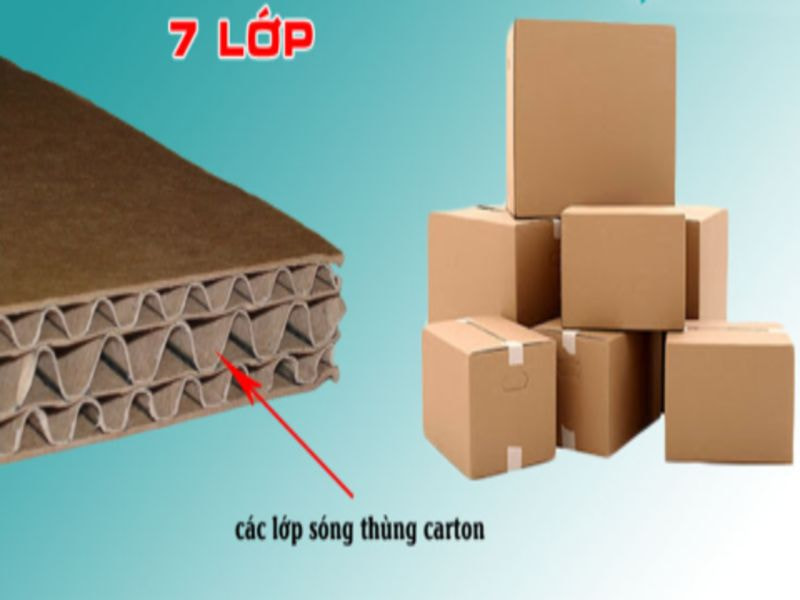 Thùng carton 7 lớp