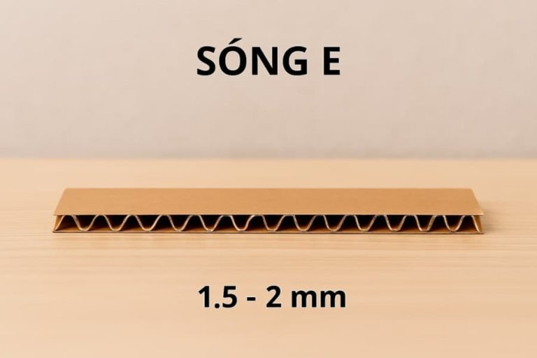 Tìm hiểu carton sóng E – Loại bao bì gọn nhẹ được ưa chuộng hiện nay