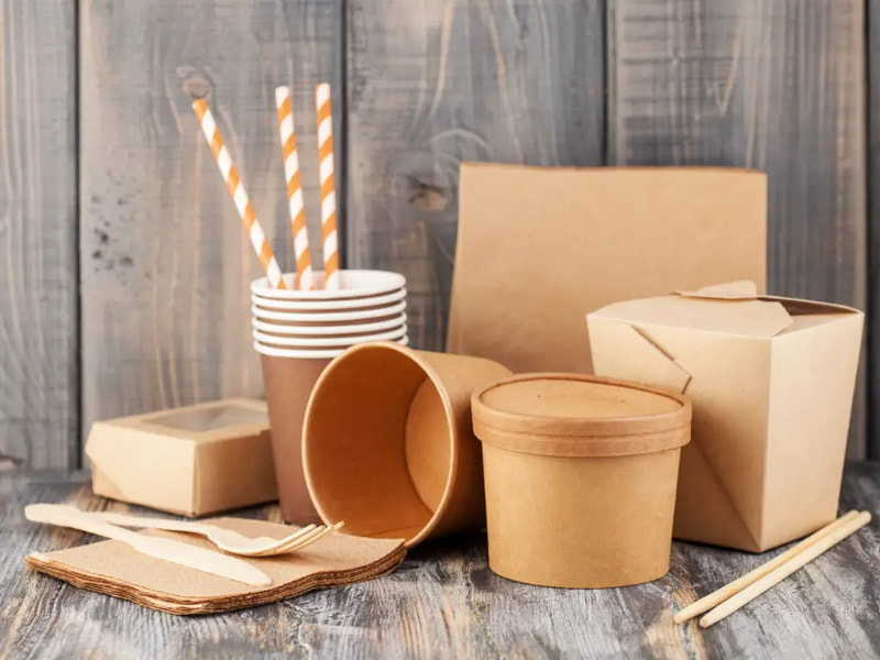 Giấy làm thùng carton: Bao bì giấy Kraft