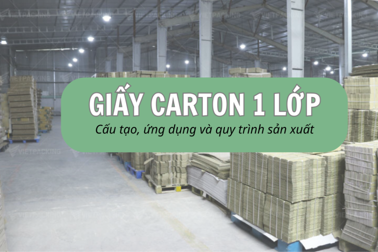 giấy carton 1 lớp