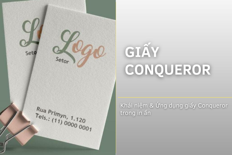 Giấy Conqueror
