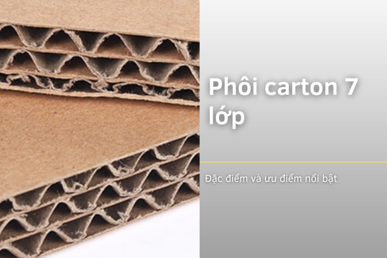 Phôi carton 7 lớp