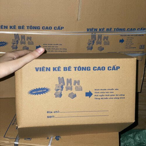 Hộp viên kê bê tông 32x22x22cm (H6) 2 Hộp viên kê bê tông 32x22x22cm ảnh 2