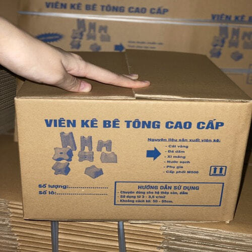 Hộp viên kê bê tông 32x22x22cm (H6) 3 Hộp viên kê bê tông 32x22x22cm ảnh 3