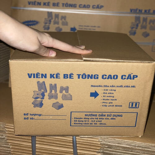 Hộp viên kê bê tông 34x24x18cm (H7) 3 Hộp viên kê bê tông 34x24x18cm ảnh 3