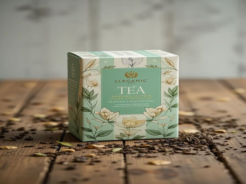 Các mẫu hộp đựng trà bằng giấy: Phân loại, ưu nhược điểm 8 Hộp giấy một lớp đựng trà