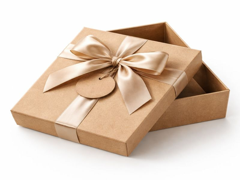 Cách làm hộp quà bằng bìa carton tái chế đẹp, độc đáo 8 Làm hộp carton nắp rời (Âm dương)